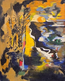 Mac Betts (1932-2010) belonged to the small group of Perth Hills artists that, during the 70’s and