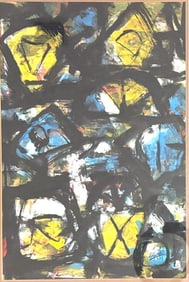 Guido Llinás (b. Pinar del Río, Cuba, 1923 – d. Paris, 2005). A self-taught artist, Llinás