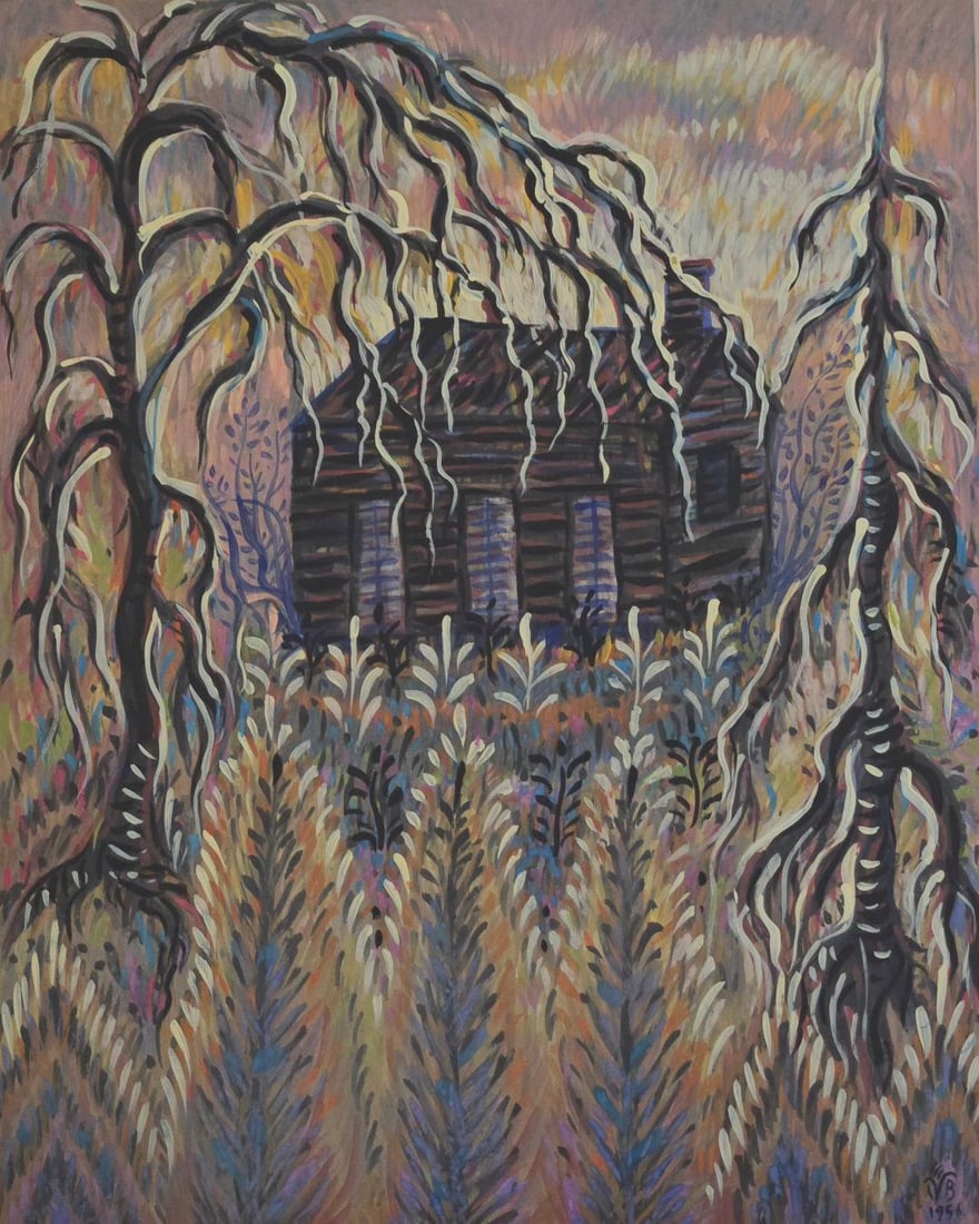 Charles Burchfield .Born: April 9, 1893, Ashtabula, OH.Died: January 10, 1967 (age 73 years), West (1 of 2)