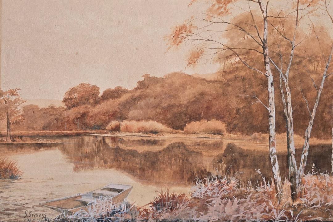 George Inness was an American landscape painter. Now recognized as one of the most influential: George Inness was an American landscape painter. Now recognized as one of the most influential American artists of the nineteenth century, Inness was influenced by the Hudson River School at the start