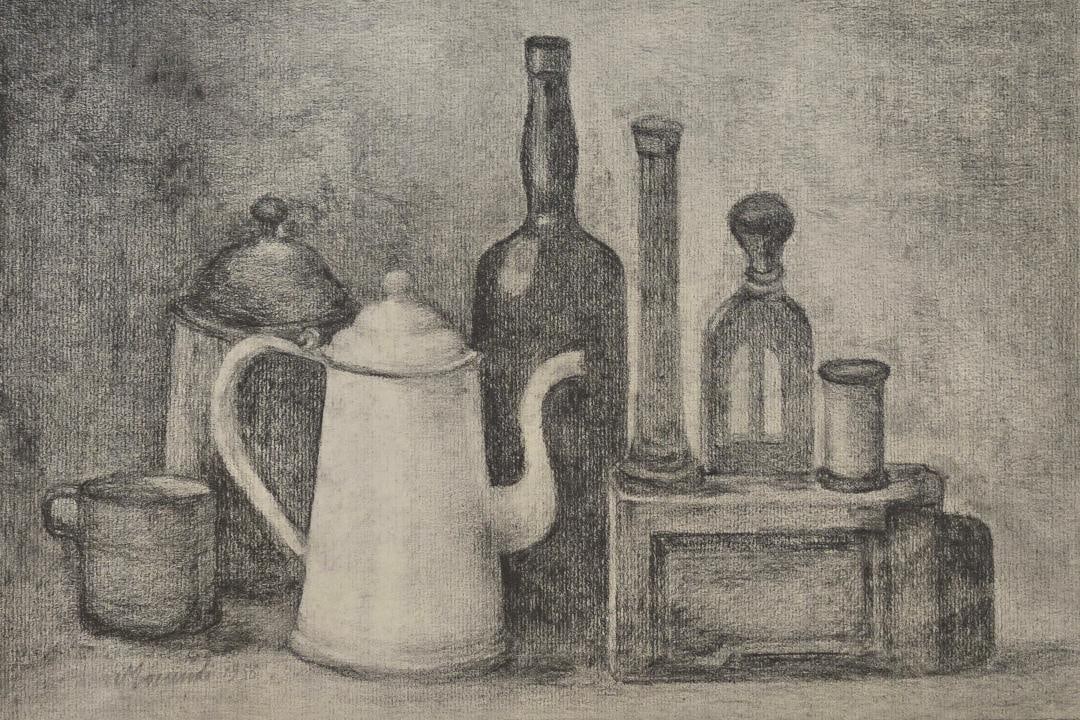 Giorgio Morandi was an Italian painter and printmaker widely known for his subtly muted still-life (1 of 2)
