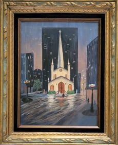 Ernest Fiene was a 20th-century American graphic artist who primarily worked in New York City and Wo