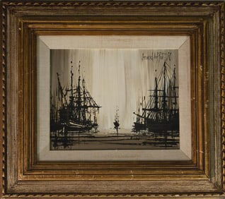 Bernard Buffet was a French painter, printmaker, and sculptor. An extremely prolific artist, he prod