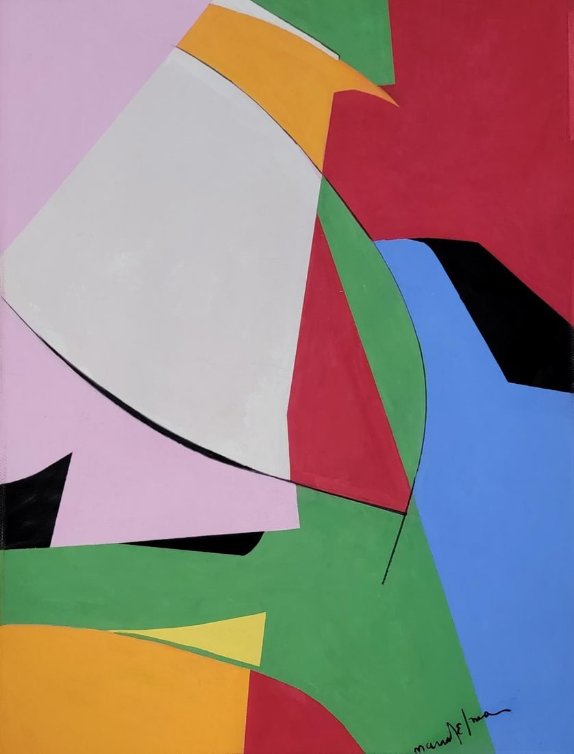 Beatrice Mandelman, known as Bea, was an American abstract artist associated with the group known as (1 of 2)