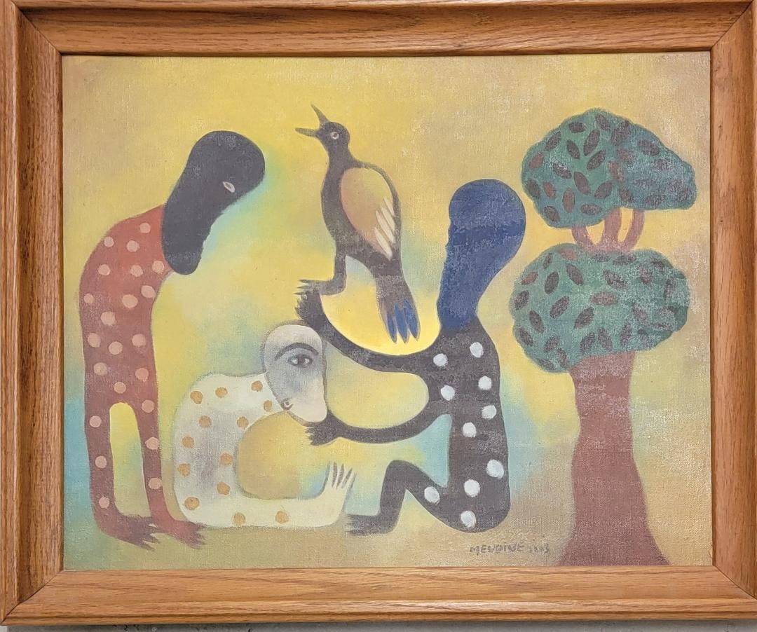 Manuel Mendive  is an eminent Afro-Cuban  painter , sculptor, and performance artist.One of the most (1 of 2)