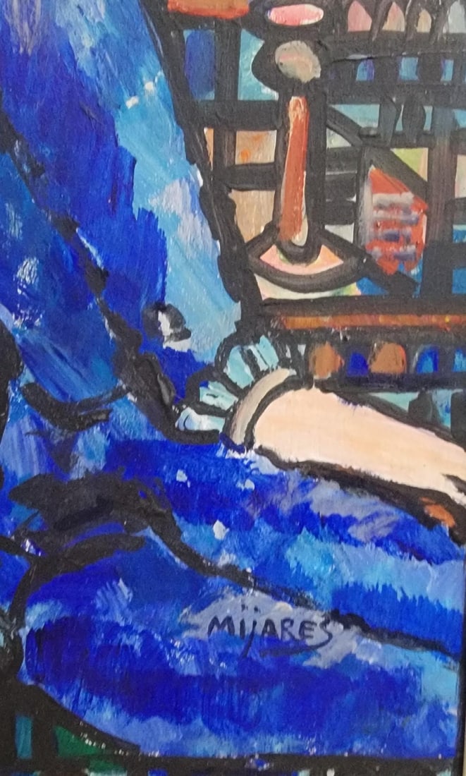 José María Mijares  (born 1921 in  Havana, Cuba - d. March, 2004 ) was a Cuban contemporary visual (1 of 2)