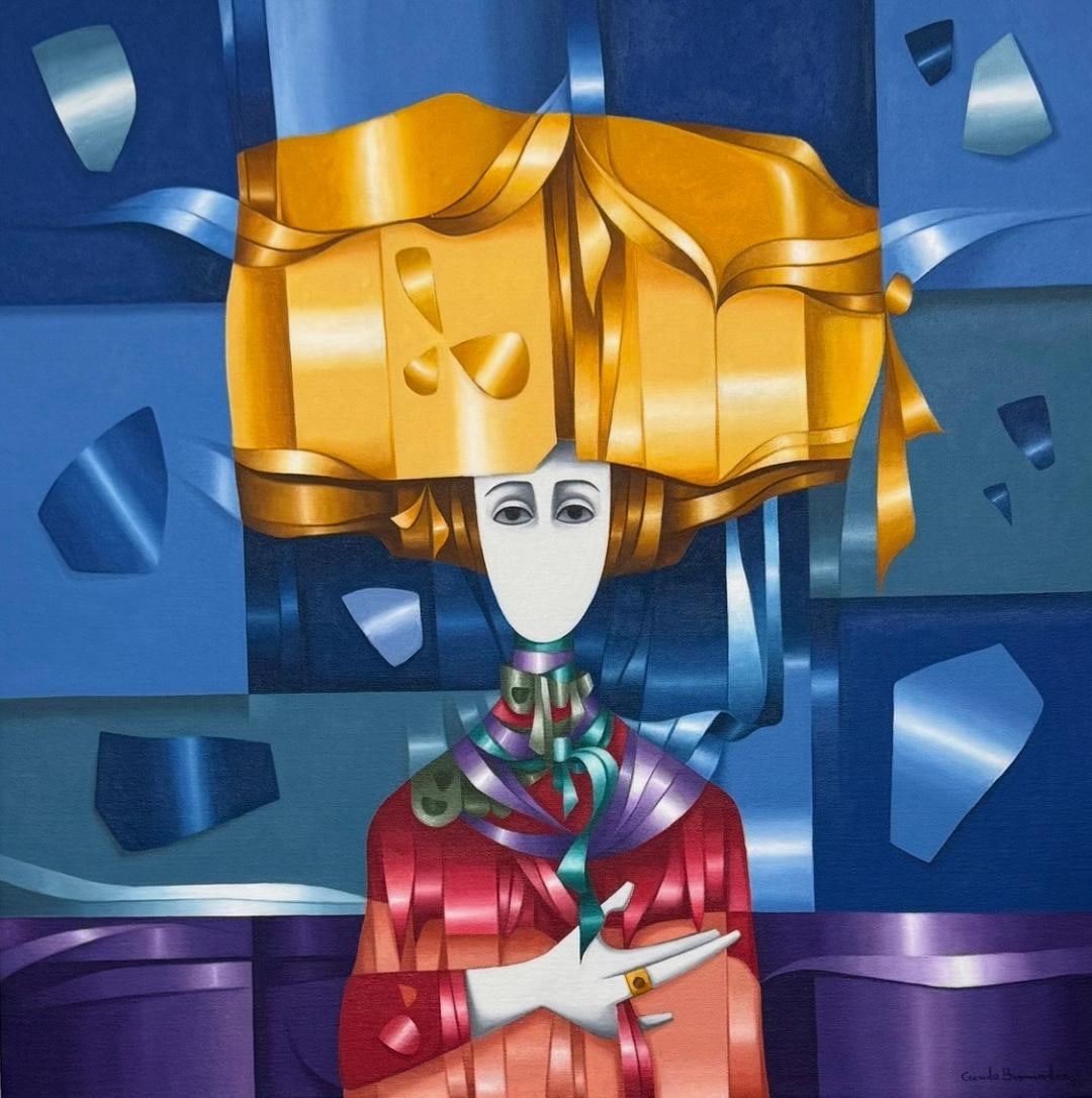 Cundo Bermúdez (Cuban, 1914-2008) was a painter associated with Cuban Modernist movement, and best (1 of 3)