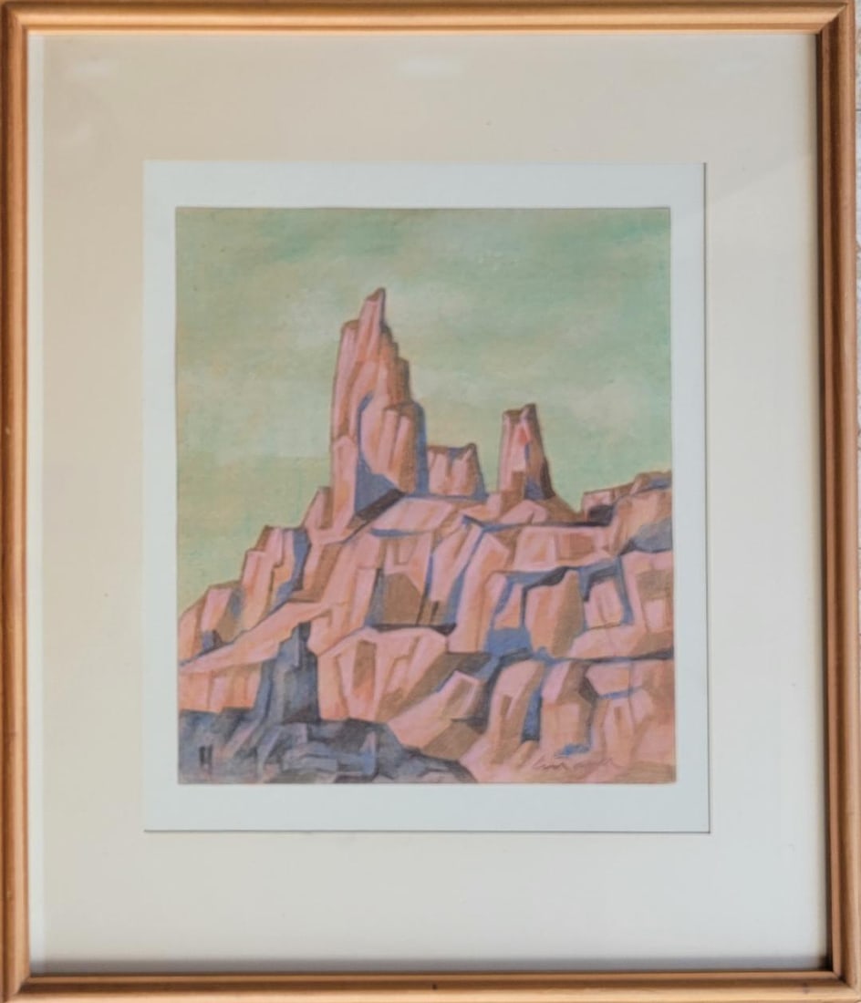 Ed Mell and was met with immediate success, establishing his national reputation as an artist to wat: Ed Mell and was met with immediate success, establishing his national reputation as an artist to watch.Born in Phoenix Arizona 1942, Ed Mell spent his childhood in exposed to the plants, animals and l