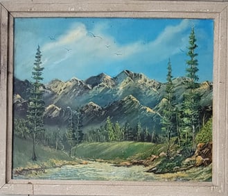 Paul Lauritz was a Norwegian-born American oil painter and art teacher.Oil on Wood,size:17??h x