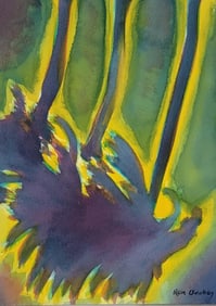 Ronald Ownbey .  Artist  Statement. "Ron started  painting  in his mid-teens on his family's ranch