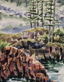 Albert Julius Olsson RA was a British maritime artist and keen yachtsman. Olsson cruised with his