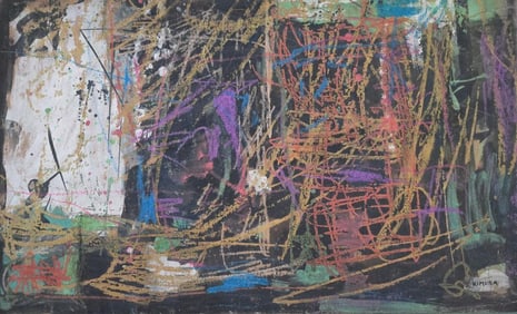 Chuta Kimura  is a Japanese master of French  painting  whose drawings complement his  painting