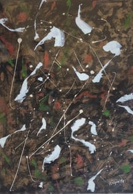 Jean-Paul Riopelle,(October 7, 1923 – March 12, 2002) was a Canadian painter and sculptor from