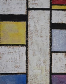 Piet Mondrian was a Dutch artist famous for his iconic Composition series of grid paintings composed