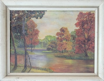 Anthony Thieme was a landscape and marine painter and a major figure of the Rockport School of Ameri