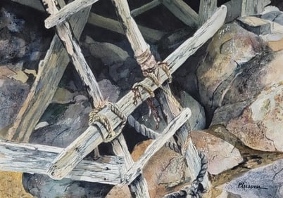 Ogden M. Pleissner (1905-1983)New England Pastoral, c. 1937signed "Pleissner" lower right,Water Colo