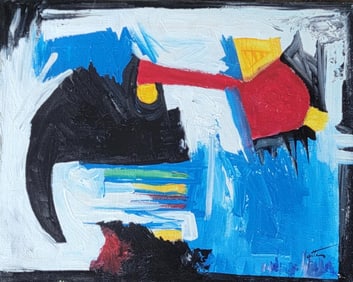 Jean Miotte was a French abstract painter, in the style known as L'Art Informel. His work was preser