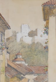 Gustav Feith is an artist born in Austria in 1875 and deceased in 1951.was known as a watercolorist
