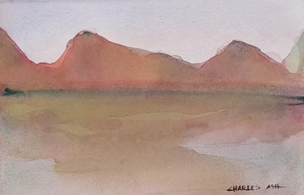 Charles Ash's. I am a watercolor artist and registered Architect in New Mexico living in Santa Fe .