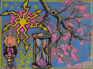 Keith Haring was an American pop artist and activist who rose to fame in the 1980s New York art