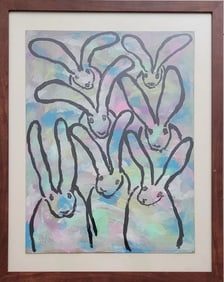 Hunt Slonem is an American painter,In the Manner of, sculptor, and printmaker. He is best known for