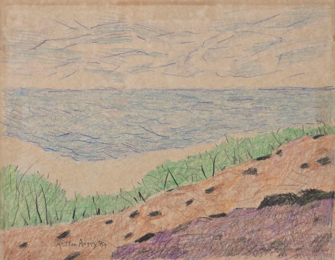 Milton Clark Avery was an American modern painter. Born in Altmar, New York, he moved to Connecticut (1 of 2)