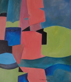Serge Poliakoff was a Russian-born French modernist painter belonging to the 'New' École de