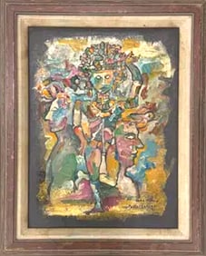 René Portocarrero (born Havana, 24 February 1912; died Havana, 7 April 1985) was a Cuban artist