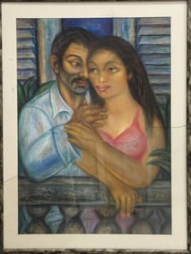 Hector Molne was born on March 3rd, 1937 in Camaguey, Cuba. Molne studied at the Escuela de Artes