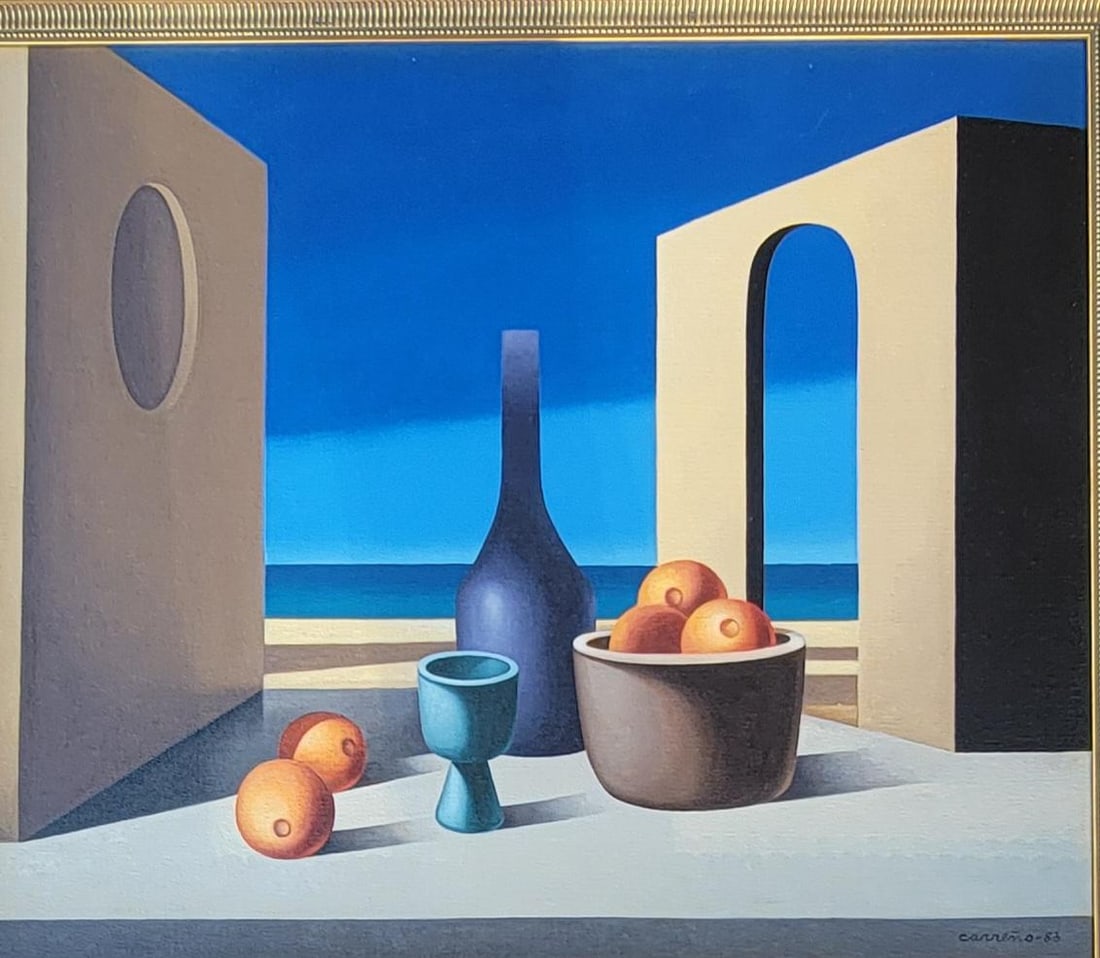 Mario Carreño was born in Havana in 1913. As many of the members of the second generation of modern: Mario Carreño was born in Havana in 1913. As many of the members of the second generation of modern Cuban artists, he attended the San Alejandro Academy of Fine Arts. He entered the Academy in 1925 b