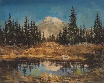 Otto Eduard Pippel was a German painter , notable for his Impressionist-styled landscapes,