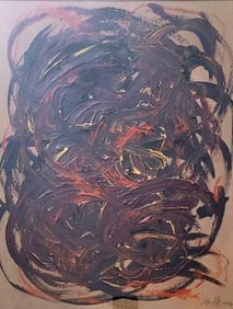 Toshimitsu Imai was an influential 20th-century Japanese painter . Best known for his monumental