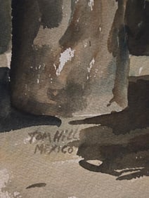 Thomas Hill was an American artist of the 19th century. He produced many fine paintings of the