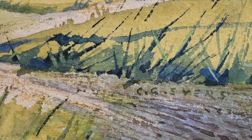 Carl Evers is a contemporary painter of maritime subjects, mostly in watercolor of tugs,