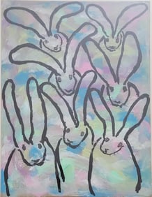 Hunt Slonem is an American painter, sculptor, and printmaker. He is best known for his
