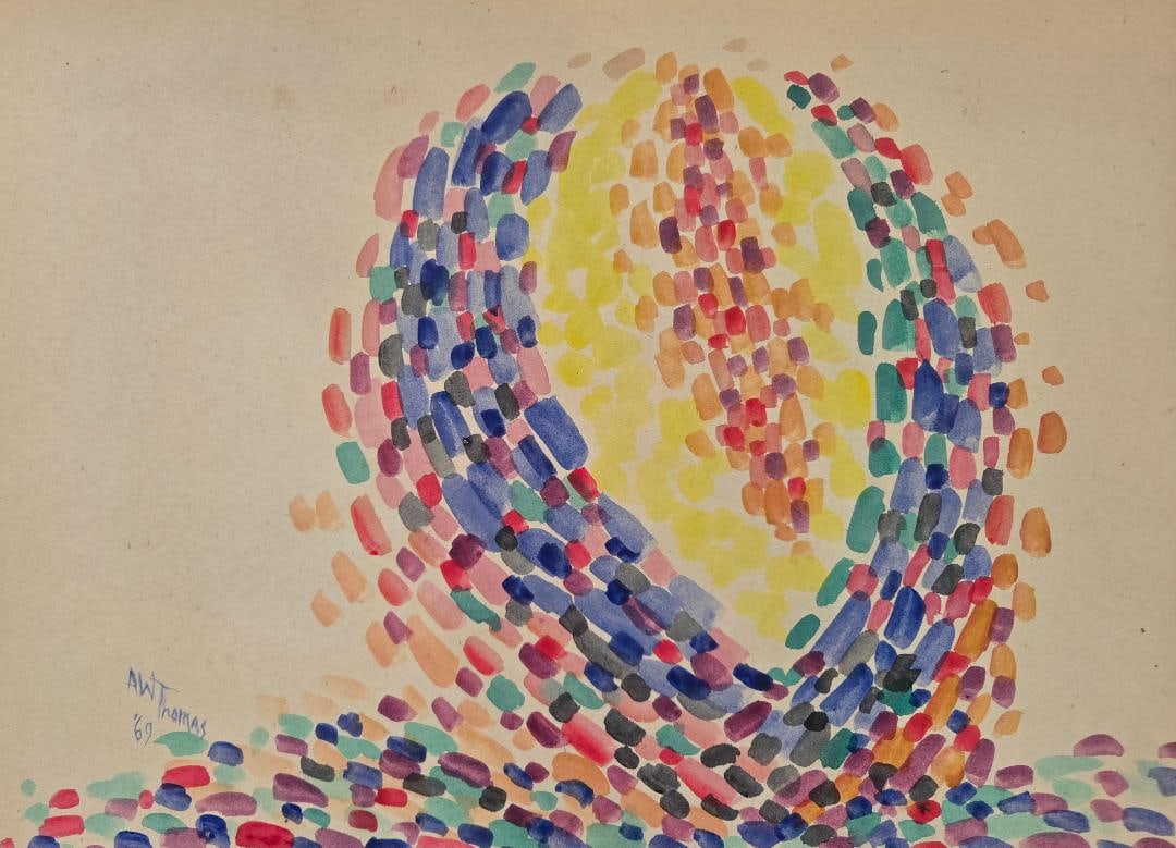 Alma Woodsey Thomas was an African-American artist and art teacher who lived and worked in Washingto: Alma Woodsey Thomas was an African-American artist and art teacher who lived and worked in Washington, D.C., and is now recognized as a major American painter of the 20th century. She is the first Afr