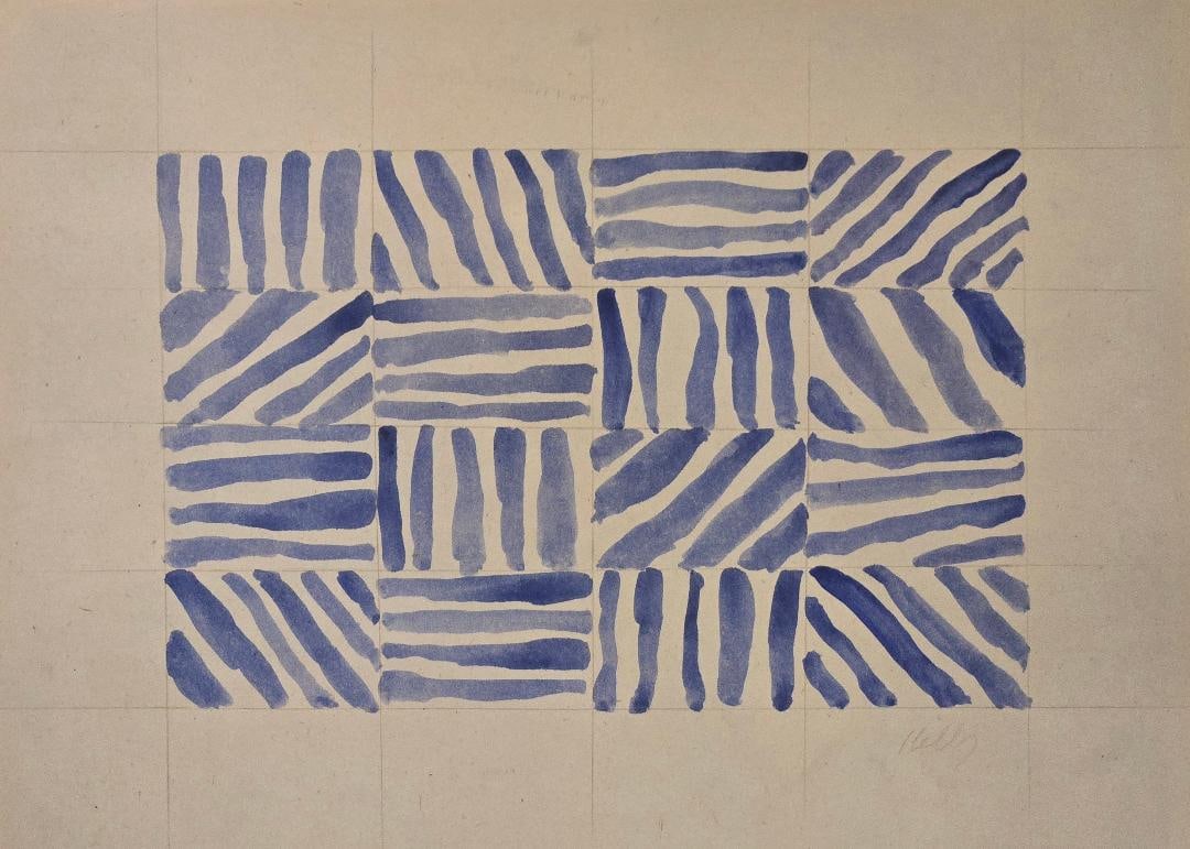 Ellsworth Kelly was an American painter, sculptor, and printmaker associated with hard-edge painting (1 of 2)