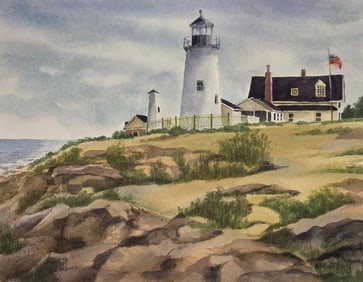 Andrew Winter was an Estonian-born American artist best known for his landscape paintings on the
