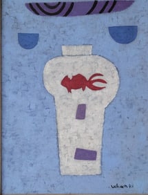 Kim Whanki was a  Korean painter and pioneering abstract artist . Kim lived and worked in a number