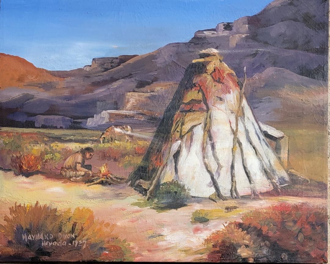 Maynard Dixon was an American artist. He was known for his paintings, and his body of work focused (1 of 3)