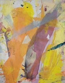 Theodoros Stamos was a Greek-American painter. He is one of the youngest painters of the original gr