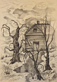 Charles Burchfield was an American painter and visionary artist, known for his passionate wa