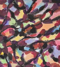 Jean Le Moal was a French painter of the new Paris school, designer of stained glass windows, and on