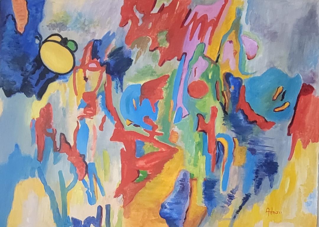 Etel Adnan was a Lebanese-American poet, essayist, and visual artist. In 2003, Adnan was named "argu: Etel Adnan was a Lebanese-American poet, essayist, and visual artist. In 2003, Adnan was named "arguably the most celebrated and accomplished Arab American author writing today" by the academic journa