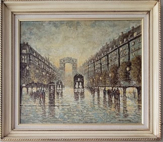 Antoine Blanchard is the pseudonym under which the French painter Marcel Masson painted his