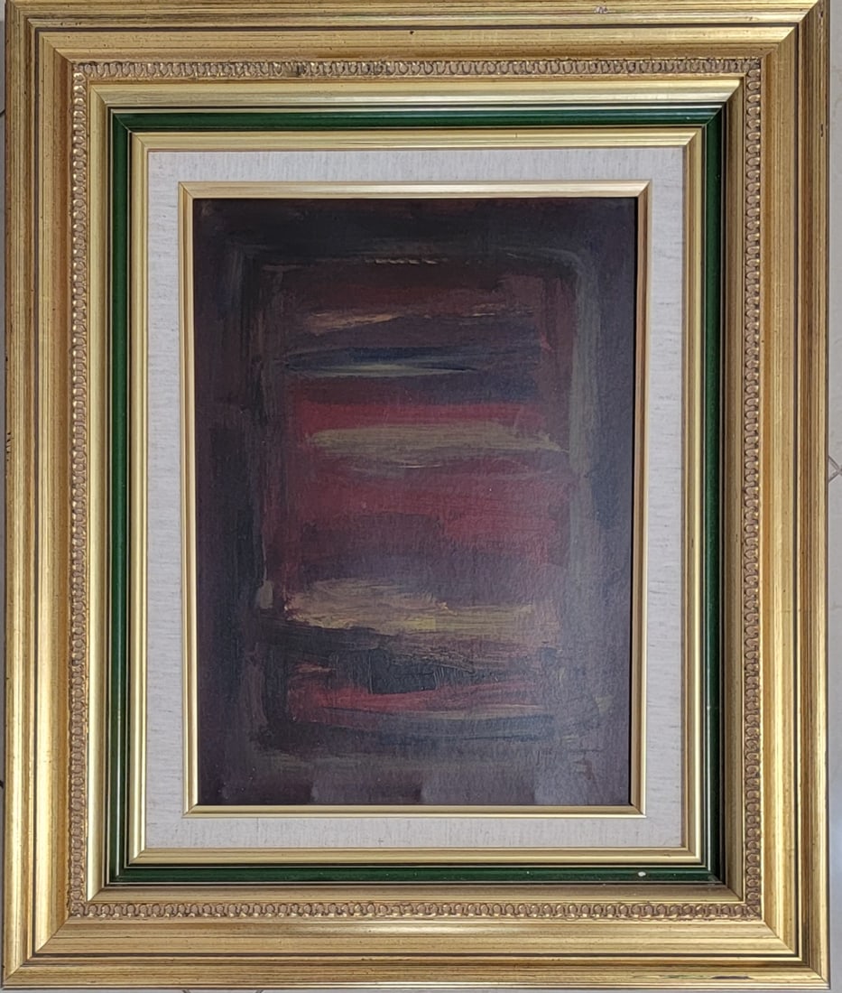 Orhon Mubin,(1924-1981) Turkish artist of the 20th century, produced a considerable body of drawings (1 of 3)