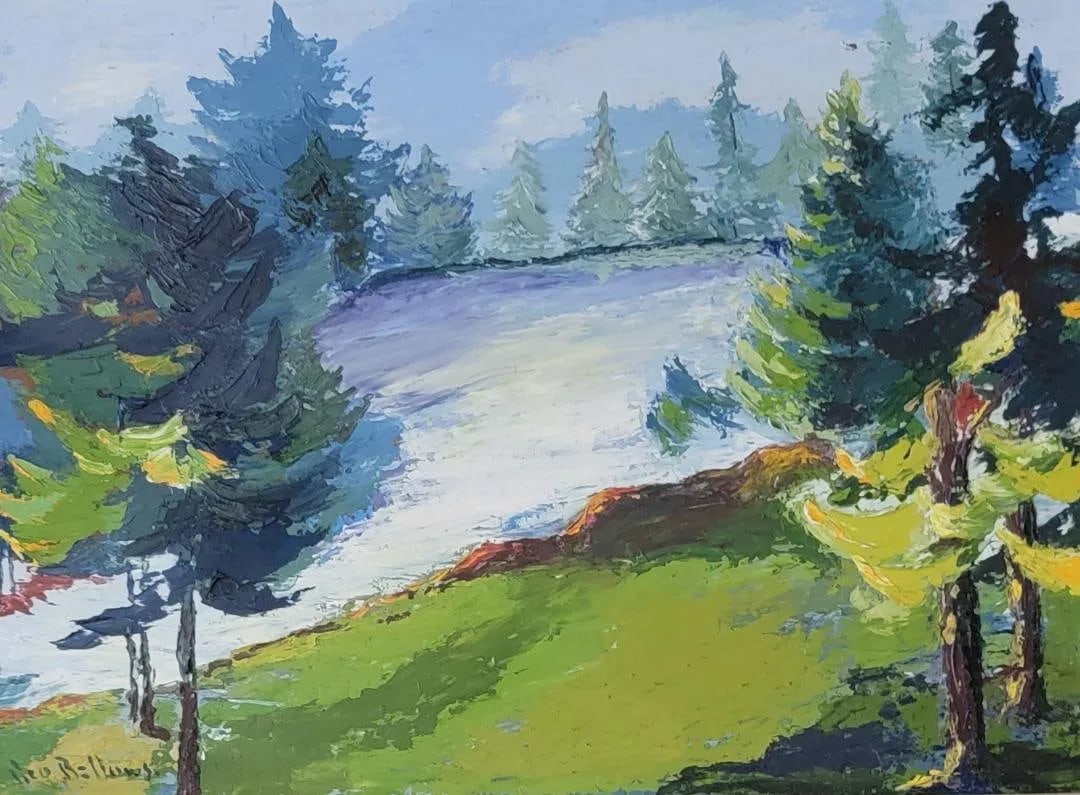 George Wesley Bellows was an American realist painter, known for his bold depictions of urban life (1 of 2)