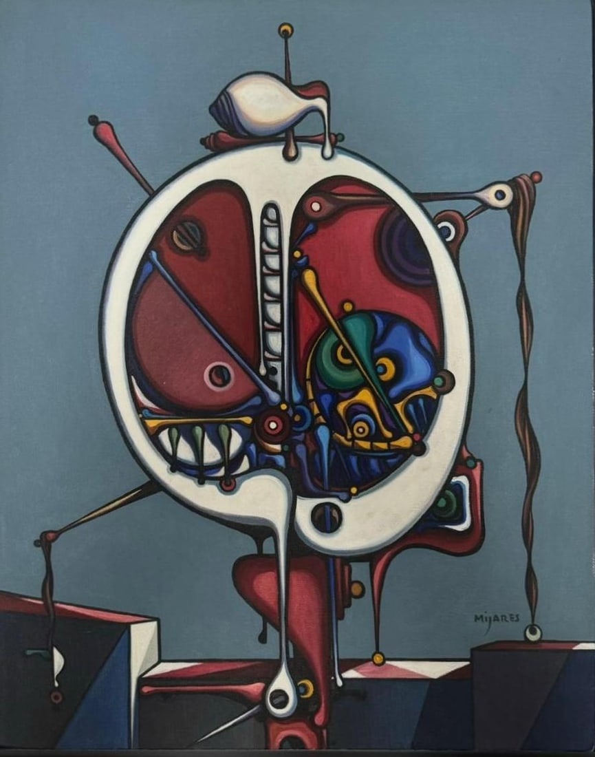 José María Mijares  (born 1921 in  Havana, Cuba - d. March, 2004 ) was a Cuban contemporary visual (1 of 3)