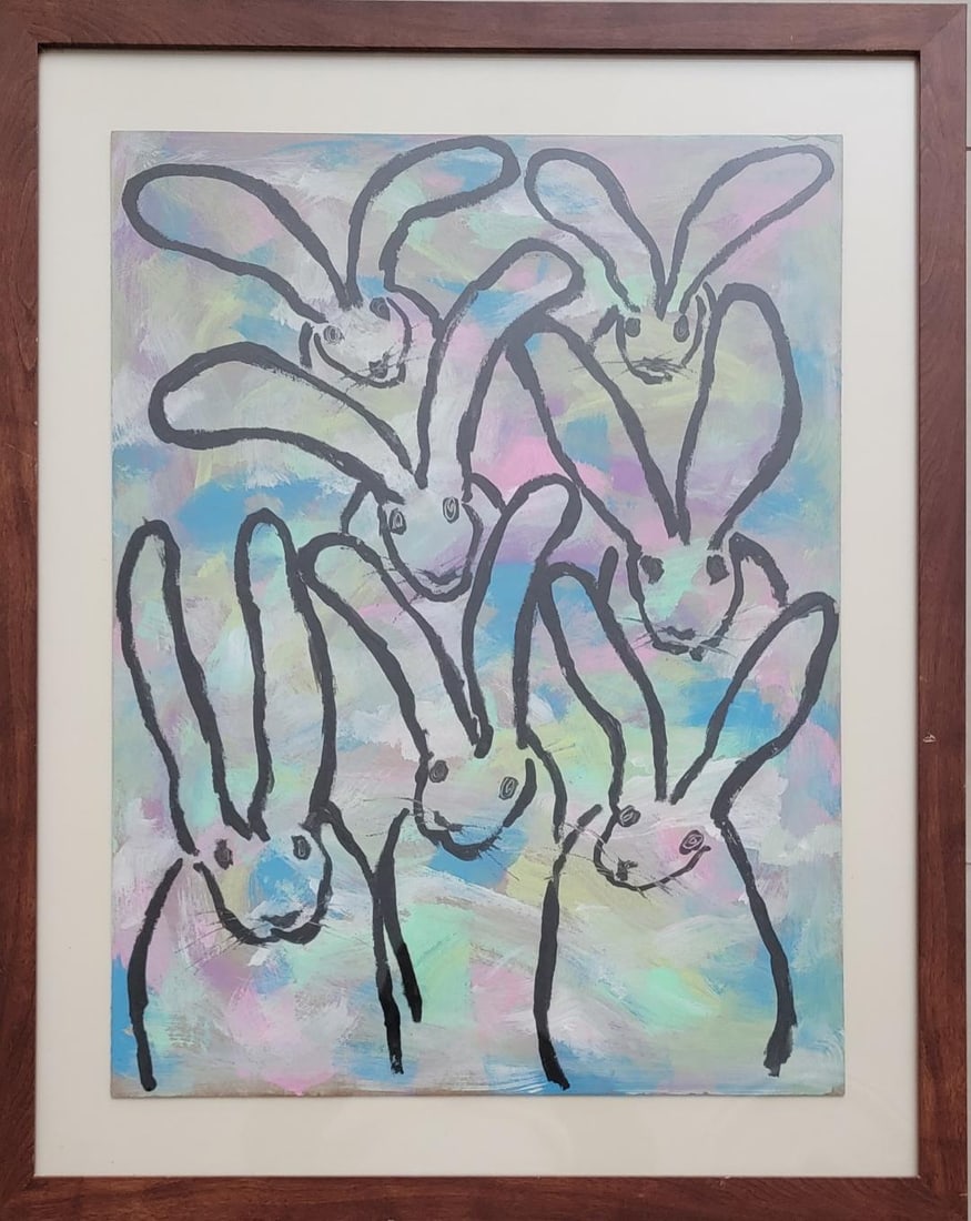 Hunt Slonem is an American painter,In the Manner of, sculptor, and printmaker. He is best known for (1 of 2)