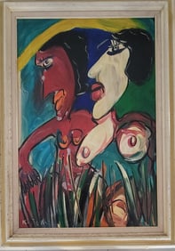 PETER KEILOne of Germany’s best contemporary painters, Peter Robert Keil’s dynamic shapes and